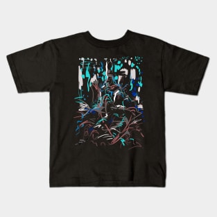 Abstract under water Kids T-Shirt